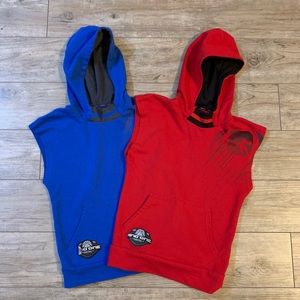 Set of Sleeveless Hoodies